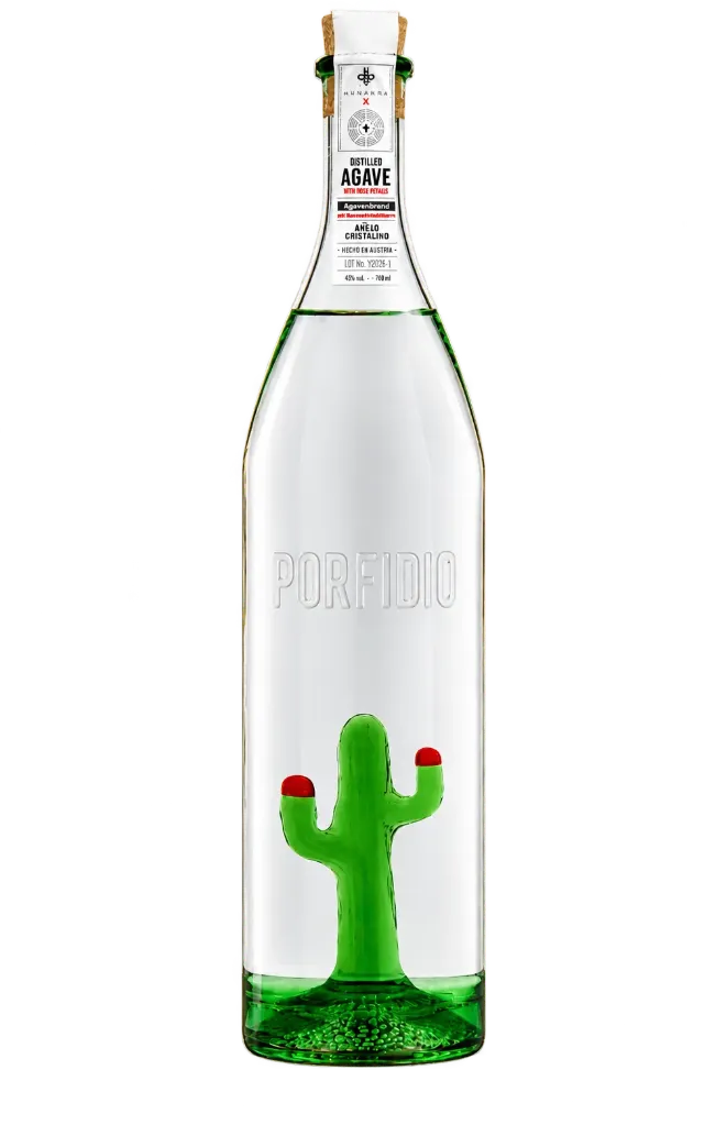 [20260761] Porfidio Flor.de.Rosa (Anejo Cristalino), 0,70l 43% Vol.