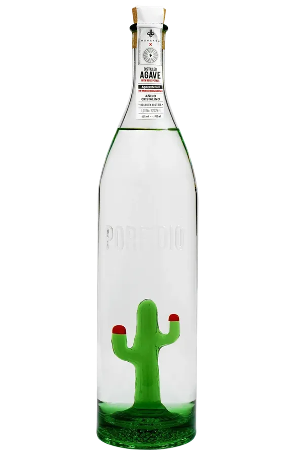[20260761] Porfidio Flor.de.Rosa (Anejo Cristalino), 0,70l 43% Vol.