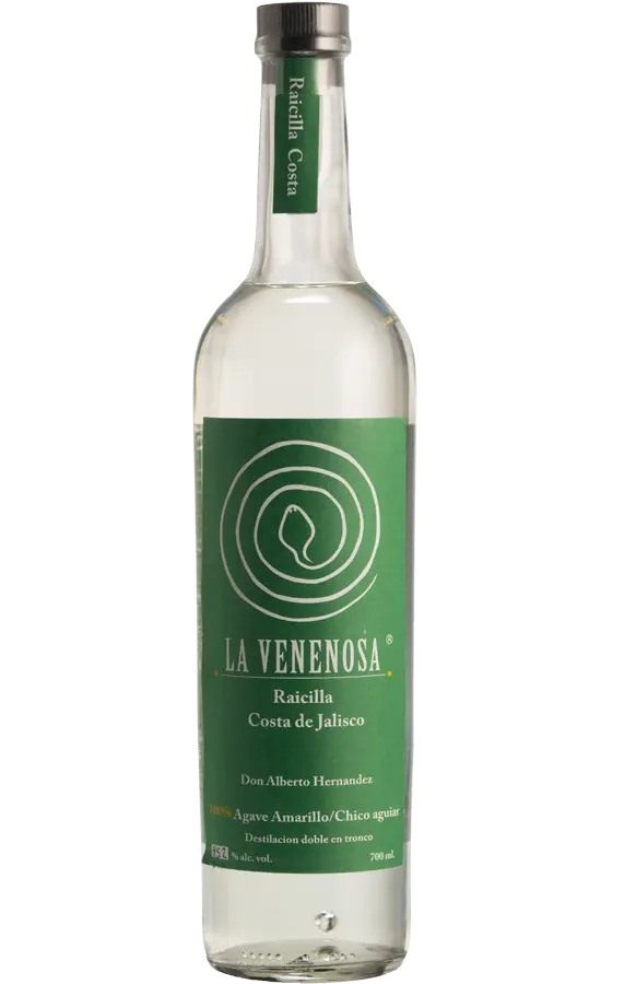 La Venenosa Costa de Jalisco Raicilla, 0,70l, 45,2% Vol.