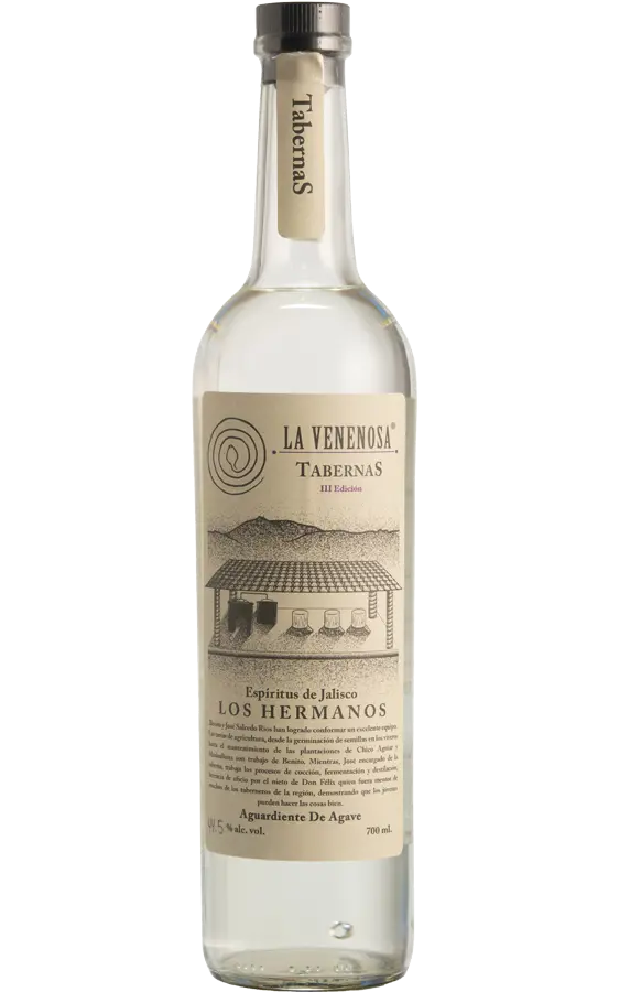 La Venenosa Tabernas III Destilado de Agave, 0,70l, 44,5% Vol.