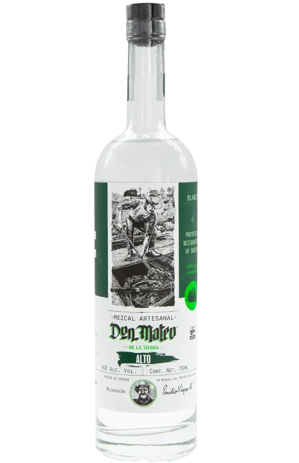Don Mateo de la Sierra Alto Mezcal Artesanal, 0,75l, 46% Vol.
